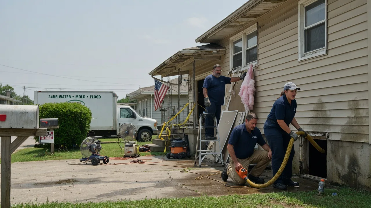Water Damage Repair in Richton, MS near me